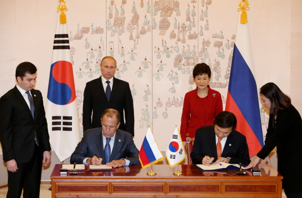 Korea-Russia Signing Ceremony 