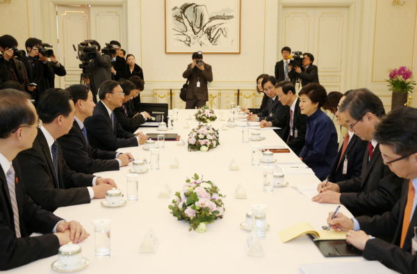 Meeting with Chinese State Councilor Yang Jiechi 