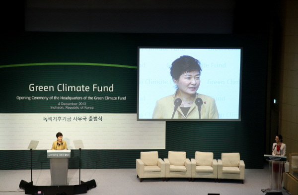 Opening Ceremony of the Green Climate Fund Headquarters
