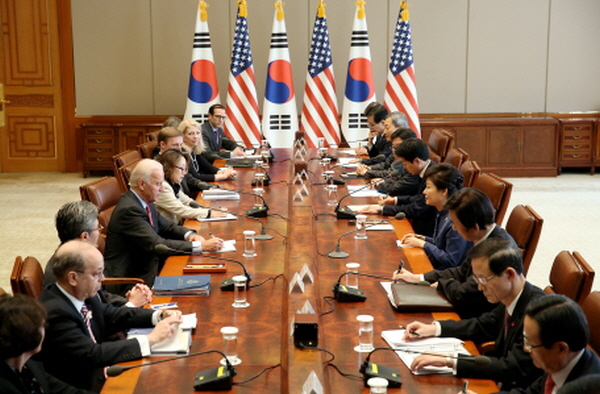 Meeting with U.S. Vice President Joe Biden