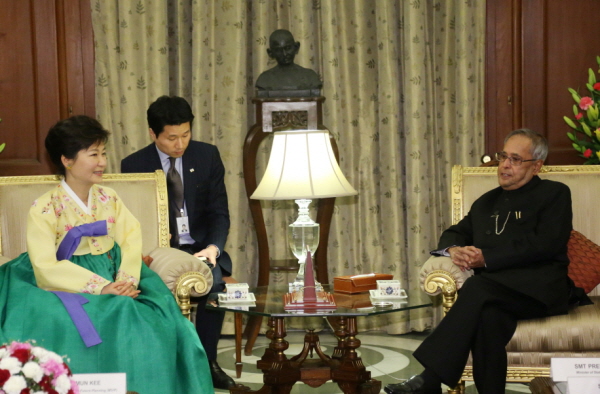 State Dinner Hosted by Indian President Pranab Mukherjee 