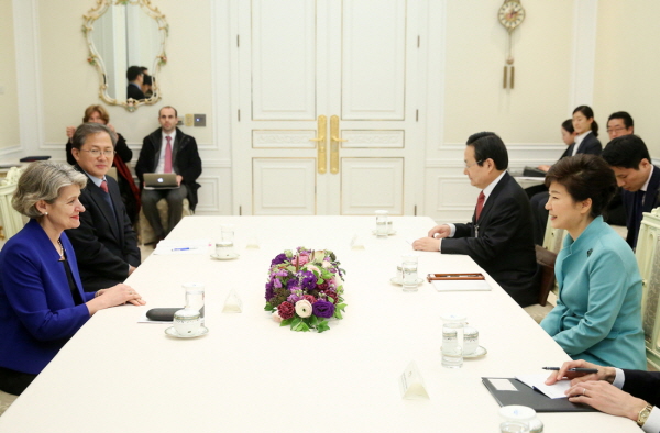 Meeting with UNESCO Director-General Irina Bokova 