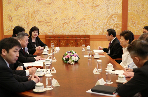Meeting Speaker of the State Great Khural of Mongolia