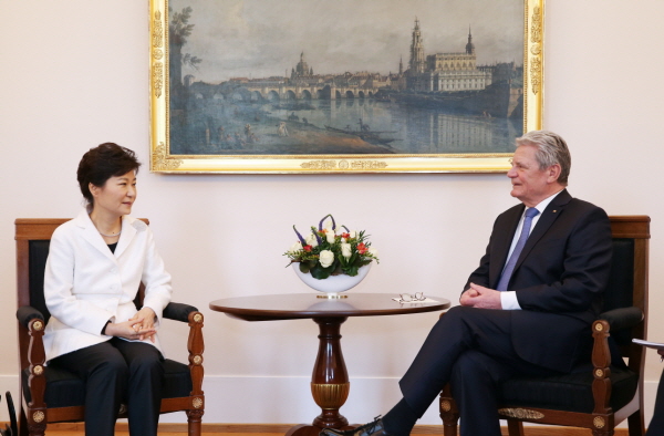 Meeting with German President Joachim Gauck