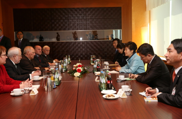 Meeting with Main Architects of German Unification