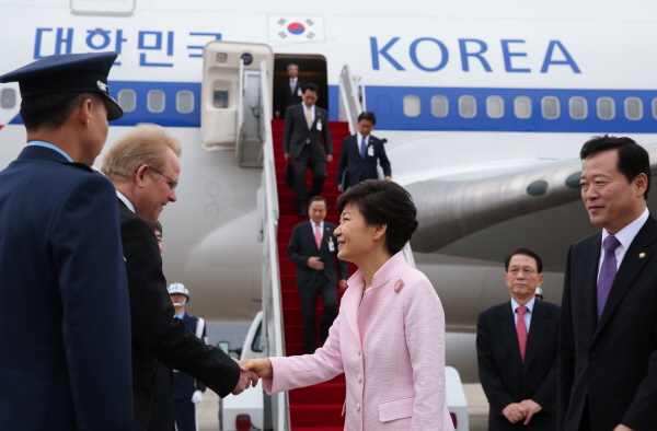 Arrival at Seoul Airport