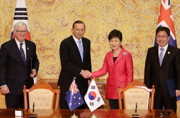 Korea-Australia FTA Signing Ceremony 