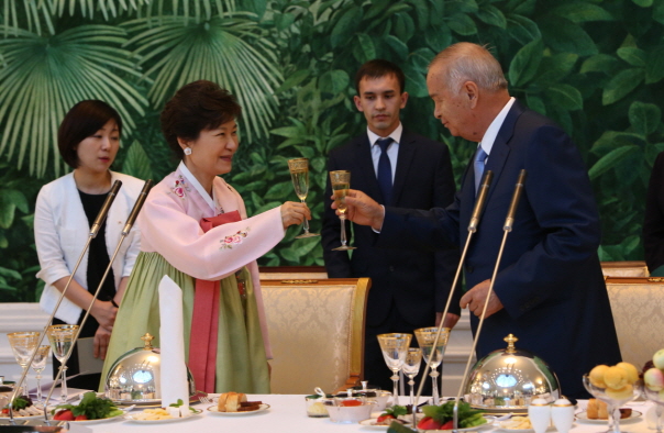 State Dinner in Tashkent