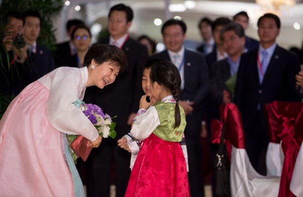 Meeting with members of the Korean Community in Kazakhstan