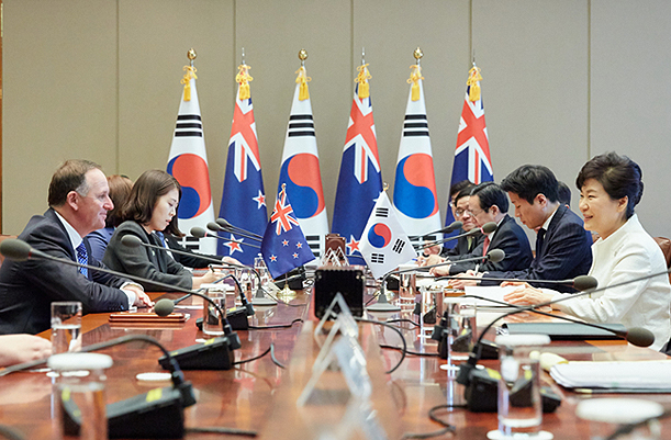 Korea-New Zealand Summit