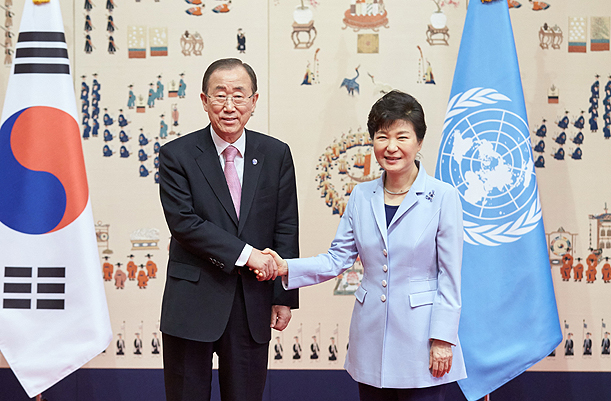 Meeting with UN Secretary-General Ban Ki-moon