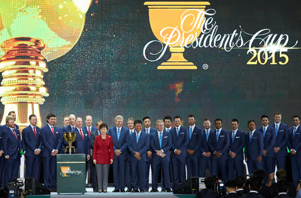 Opening of the Presidents Cup 2015