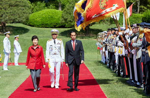 Official Welcoming Ceremony for Indonesian President Joko Widodo