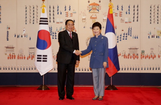 Extended Korea-Laos Summit, Korea-Laos Signing Ceremony