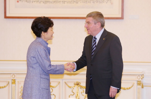 Meeting with IOC President Thomas Bach