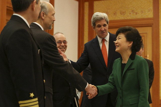 Meeting with US Secretary of State John Kerry
