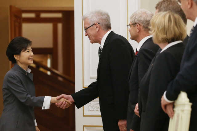 Meeting with the President of the German Bundesrat