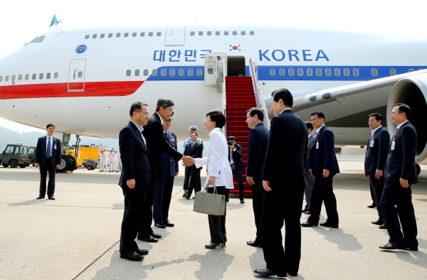 Departure for China 