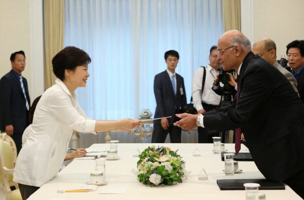 Meeting with Indian National Security Advisor Shivshankar Menon