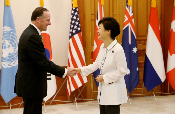 Luncheon with Representatives of Member Countries of the UN Armed Forces
