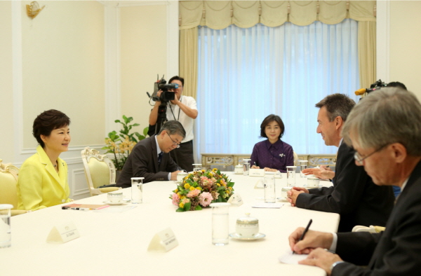 Meeting with ICRC President Peter Maurer