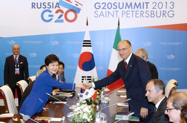 Korea-Italy Summit on the Sidelines of the G20 Summit 