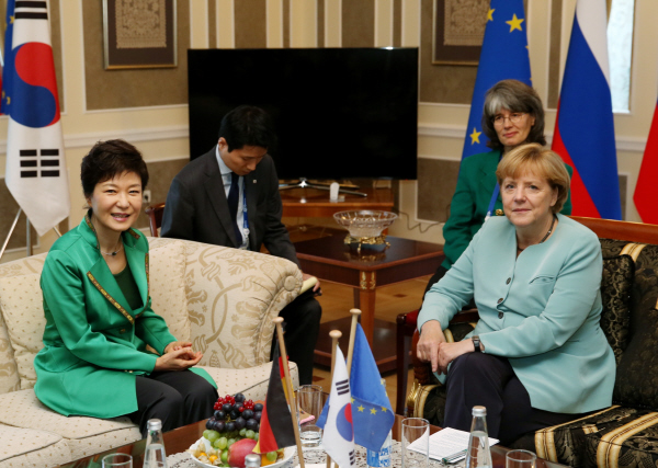 Korea-Germany Summit on the Sidelines of the G20 Summit in Russia
