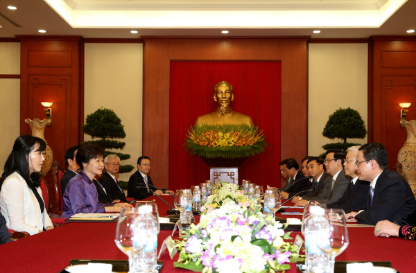 Meeting with General Secretary of the Communist Party Nguyen Phu Trong 