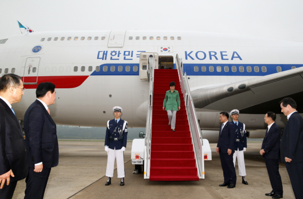 Arrival at Seoul Airport 