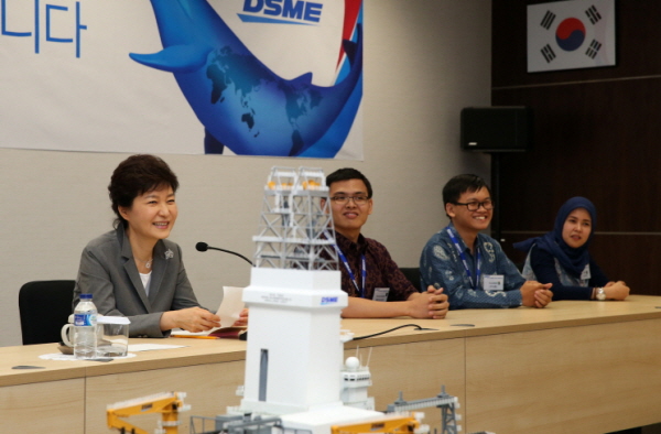 Visit to Daewoo Shipbuilding & Marine Engineering Indonesia 