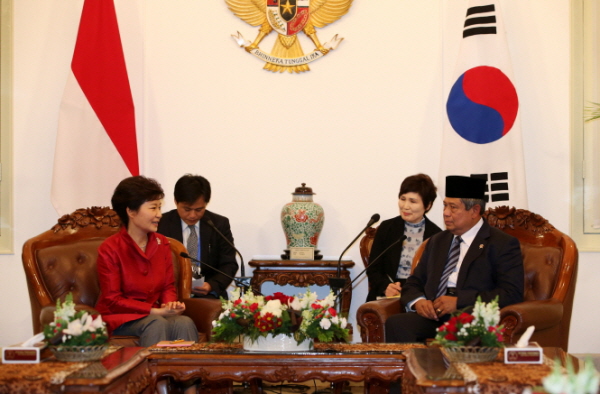 One-on-one Korea-Indonesia Summit 