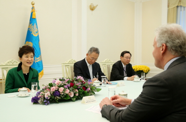 Meeting with GE Chairman & CEO Jeffrey Immelt
