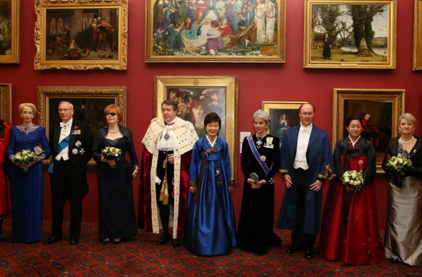 Dinner Hosted by Lord Mayor of the City of London Roger Gifford 