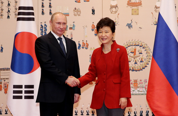 Meeting with Russian President Vladimir Putin 